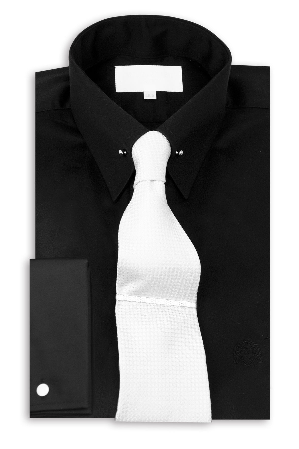 Black Point Pin Collar Shirt – William ...